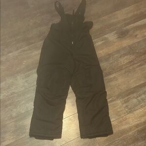 Cat & Jack Black Snow Bib Overalls